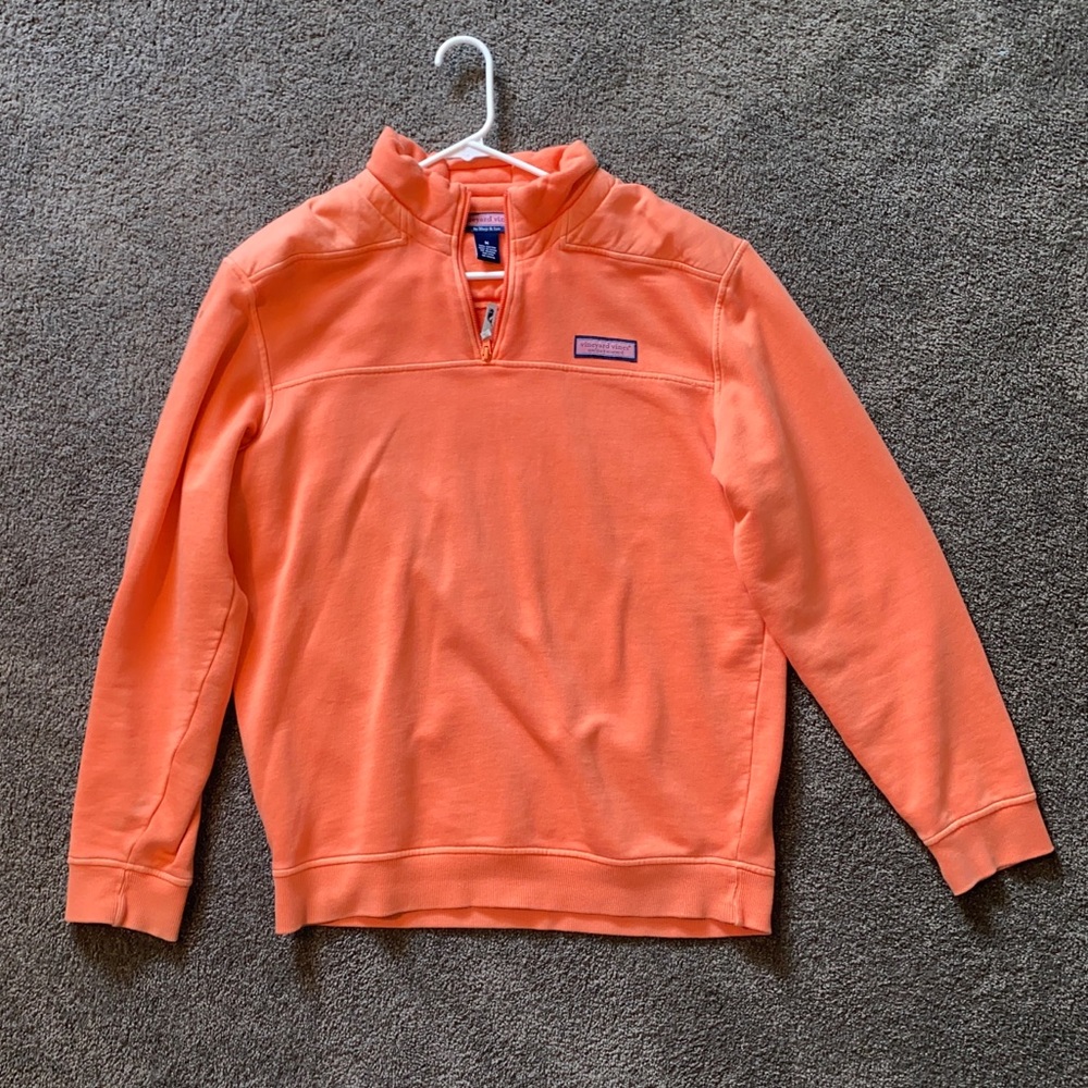 Vineyard Vines Orange Pullover